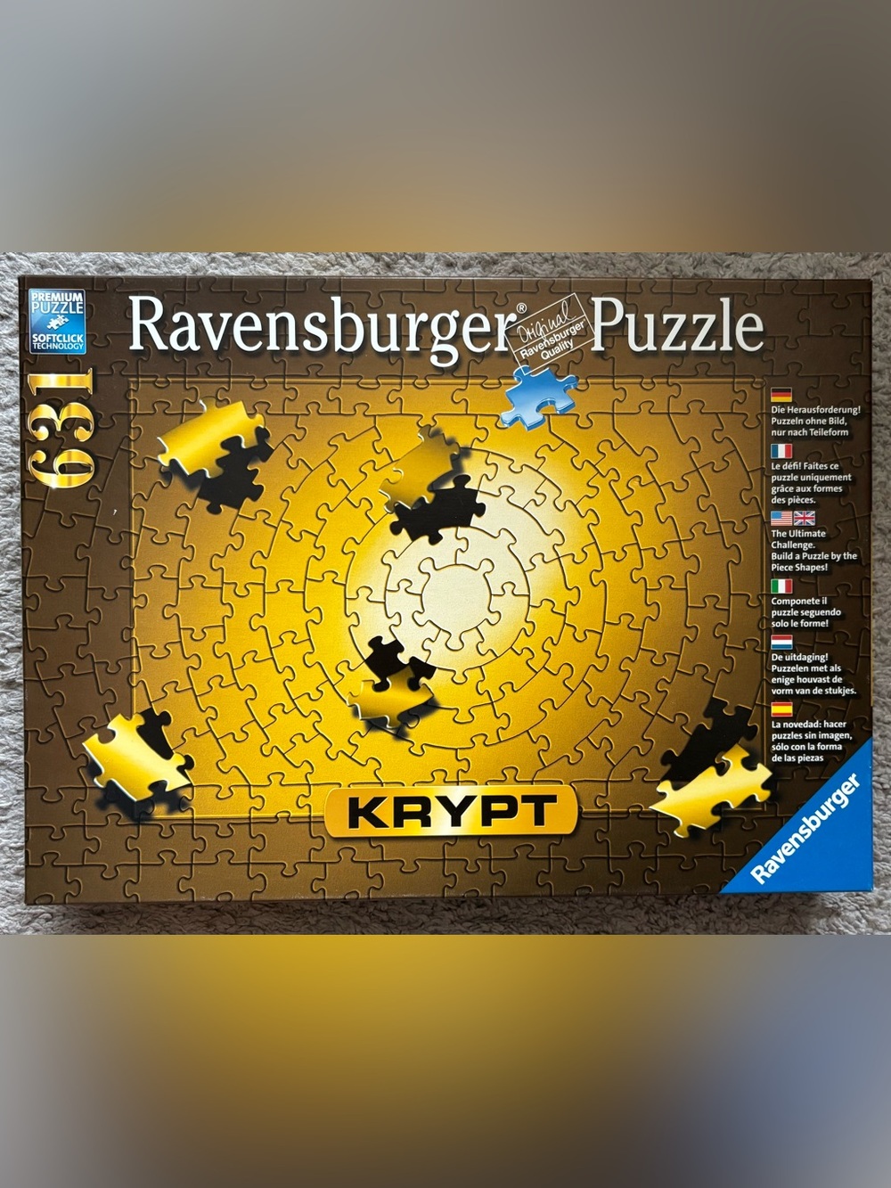 Ravensburger Krypt Gold 631 Puzzle
